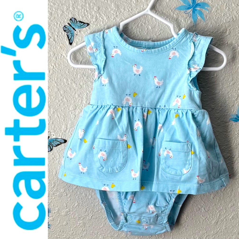🐓 Chicken Dress Bodysuit Carter’s
